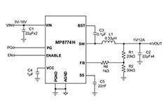 MP8774H Synchronous Step-Down Converter